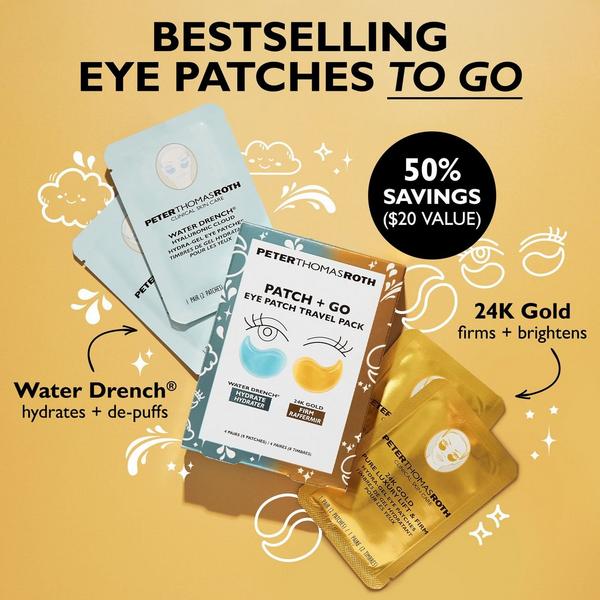 Peter Thomas Roth Patch + Go Eye Patch Travel Pack #2