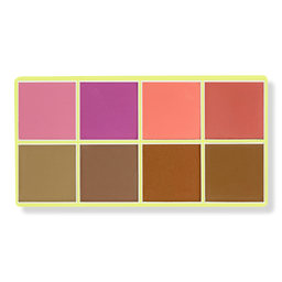 Made By Mitchell Curve Case Press'd Powder Blush & Bronzer Palette - Light