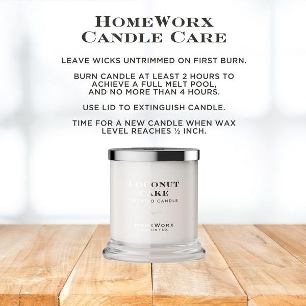 HomeWorx Coconut Cake 1-Wick Scented Candle #5