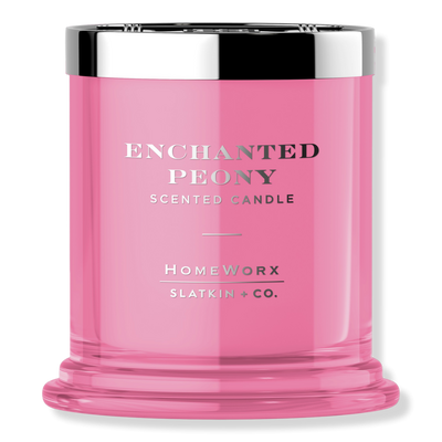 HomeWorx Enchanted Peony 1-Wick Scented Candle
