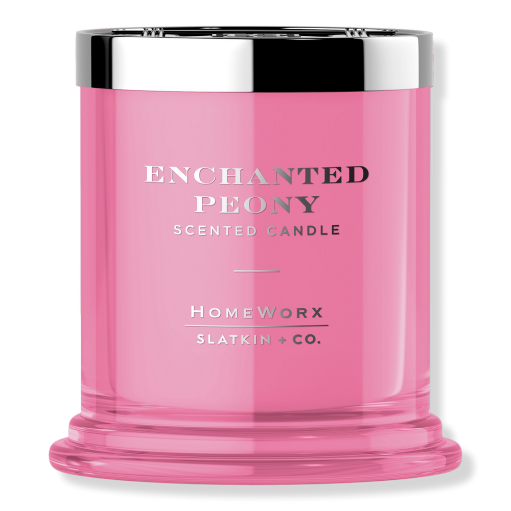 Homeworx Enchanted Peony 1-wick Scented Candle In Multi
