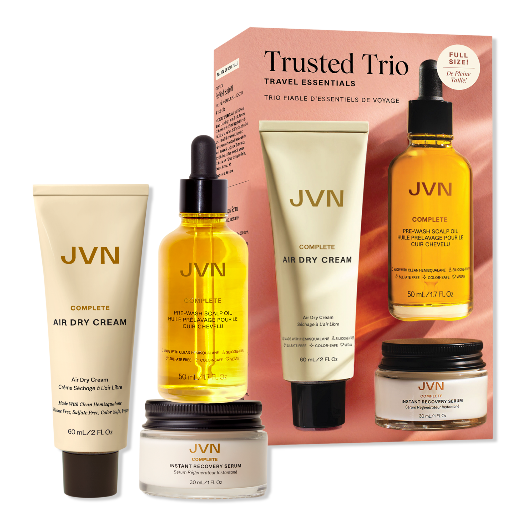 JVN Complete Trusted Trio Travel Essentials #1