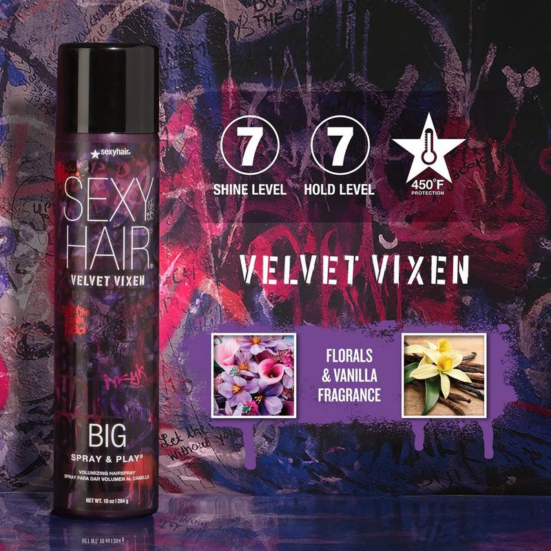 Sexy Hair - Special Edition Spray & Play Velvet Vixen Volumizing
