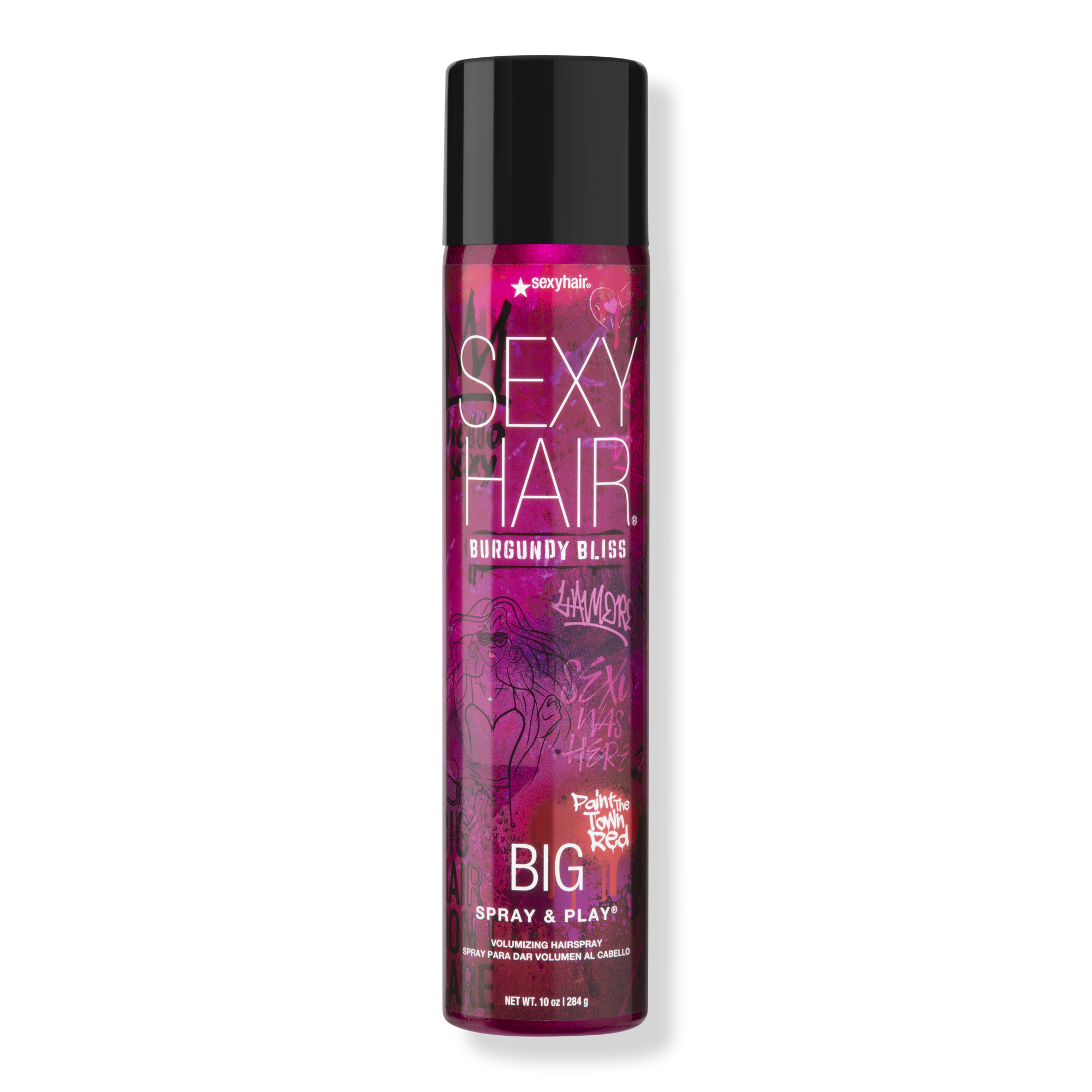 Sexy Hair Special Edition Spray & Play Burgundy Bliss Volumizing Hairspray #1