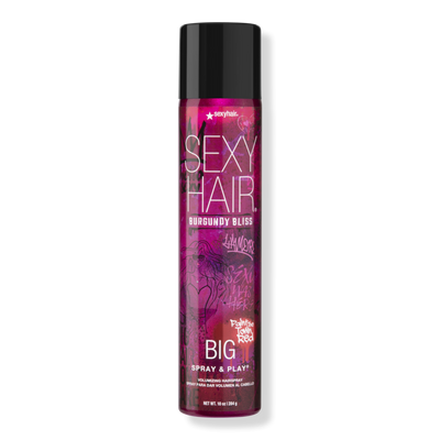 Sexy Hair Special Edition Spray & Play Burgundy Bliss Volumizing Hairspray