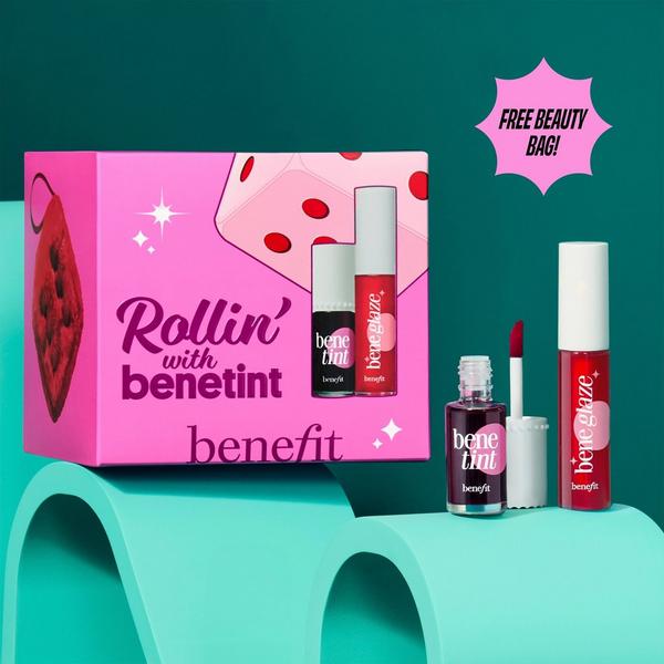 Benefit Cosmetics Rollin' With Benetint 3 Piece Lip & Cheek Gift Set #8