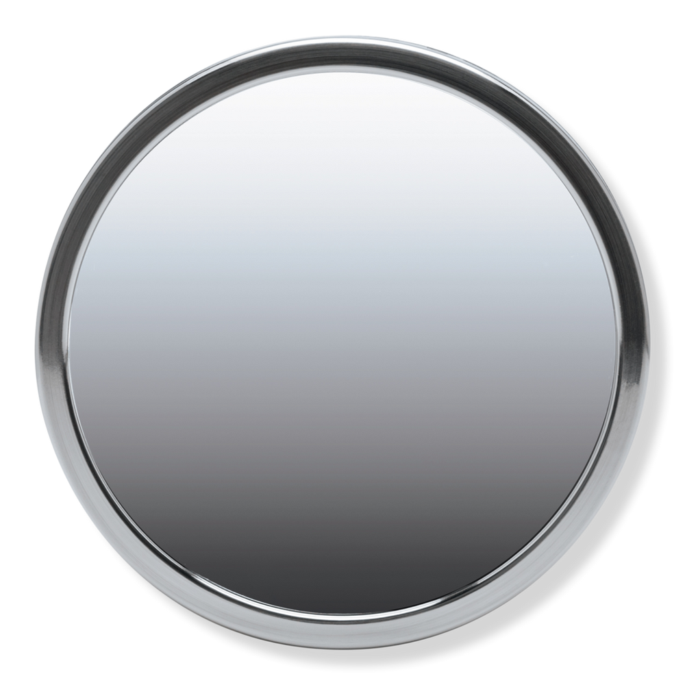 Ihome Magnifymini 10x Magnification Portable Detail Mirror In Burgundy