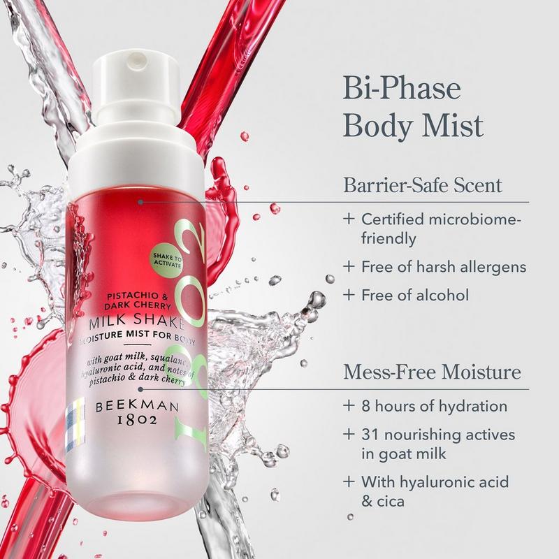 Beekman 1802 - Pistachio & Dark Cherry Travel Size Milk Shake