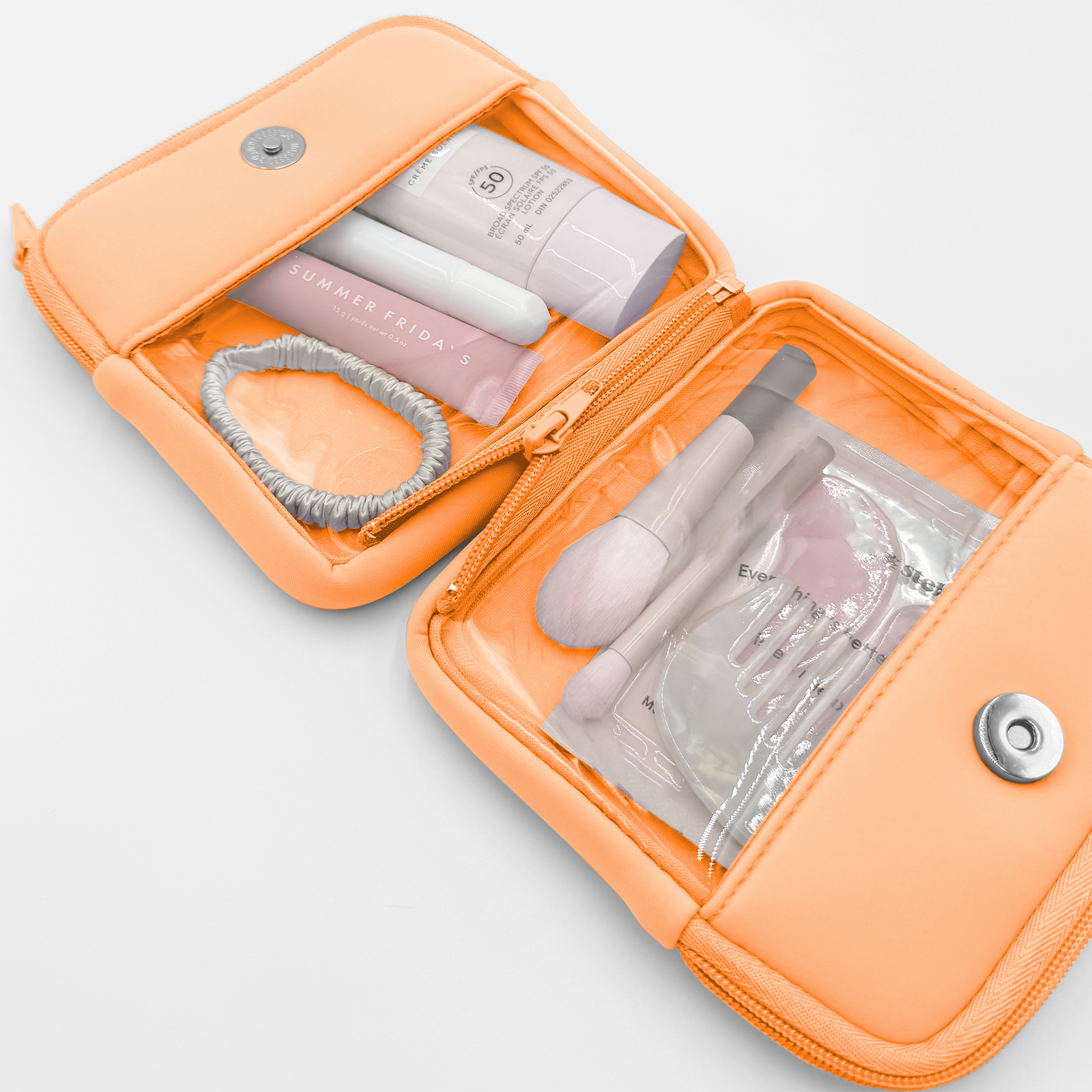 Double Detachable Pouch - Apricot