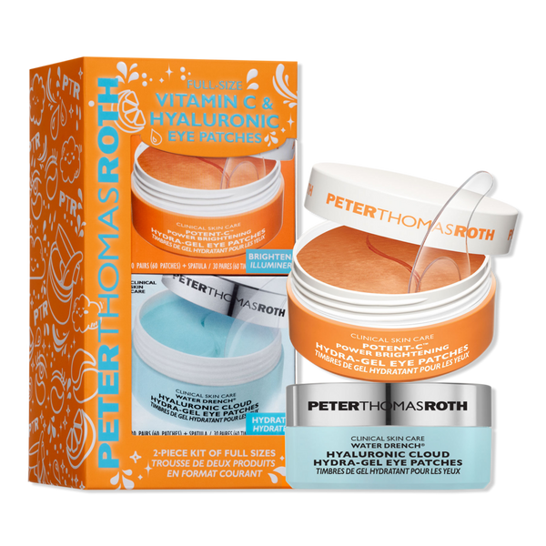 Peter Thomas Roth Full-Size Vitamin C & Hyaluronic Eye Patches 2-Piece Kit #1