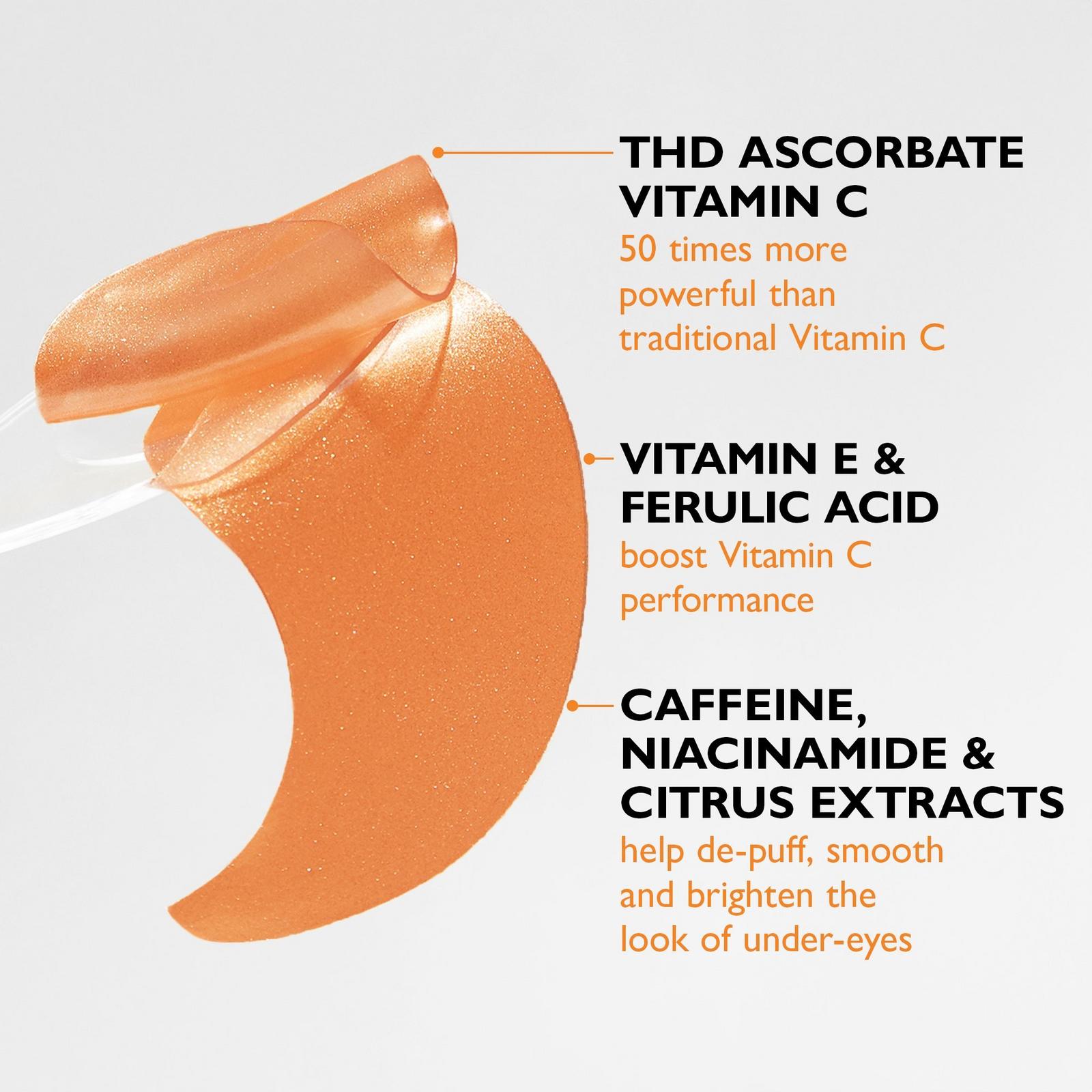 Full-Size Vitamin C & Hyaluronic Eye Patches 2-Piece Kit