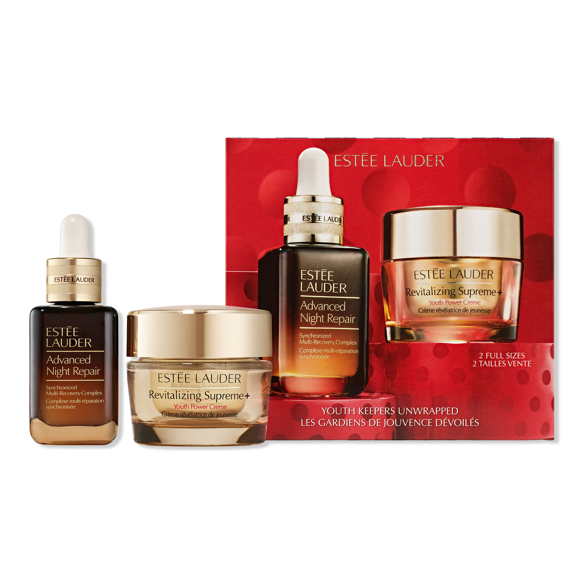Estée Lauder Serum + Moisturizer Holiday Skincare Gift Set #1