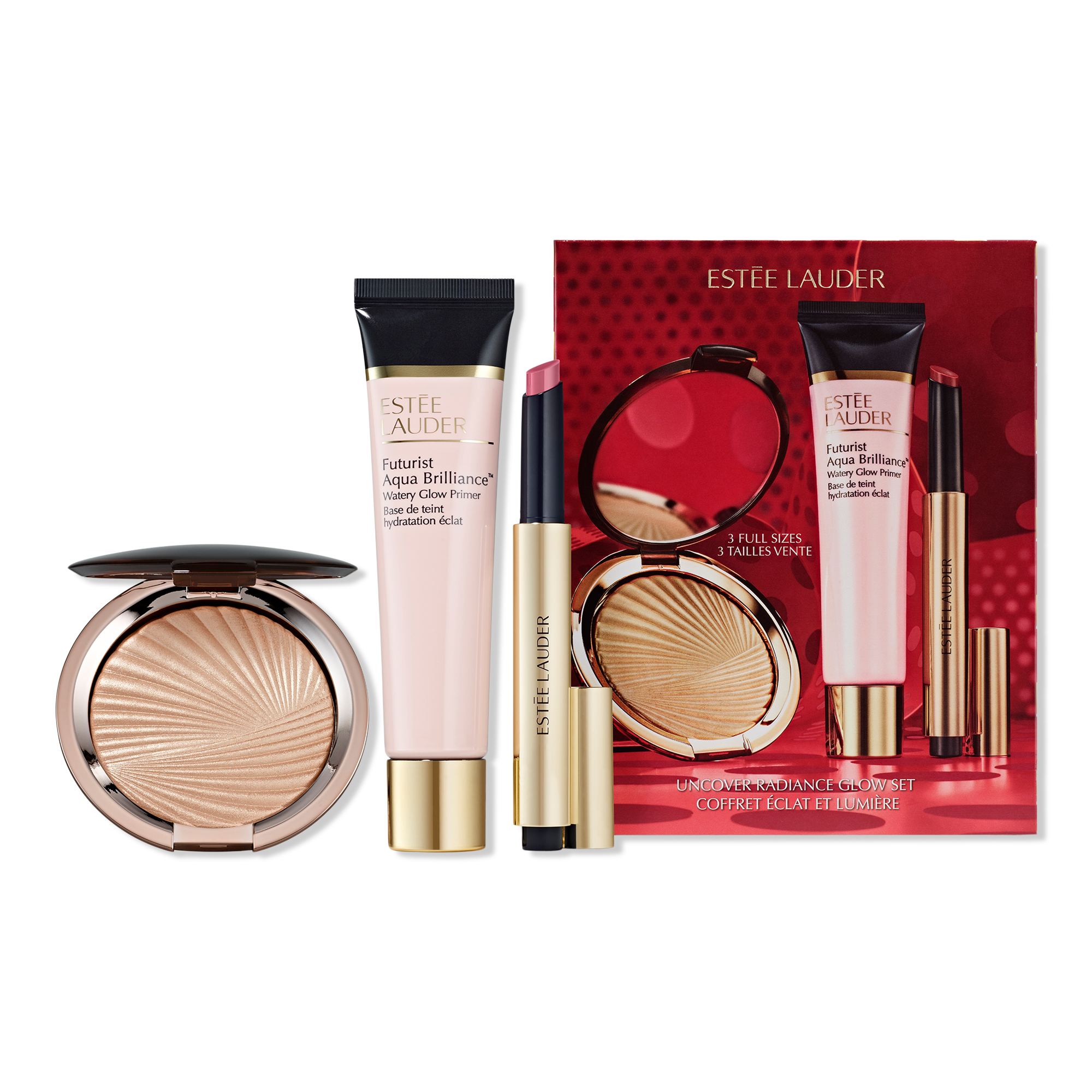 Estée Lauder Uncover Radiance Glow Set Holiday Makeup Gift Set #1