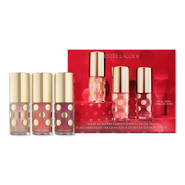 Estée Lauder Sheer Wonders Limited Edition Lip Oil Trio Gift Set #1