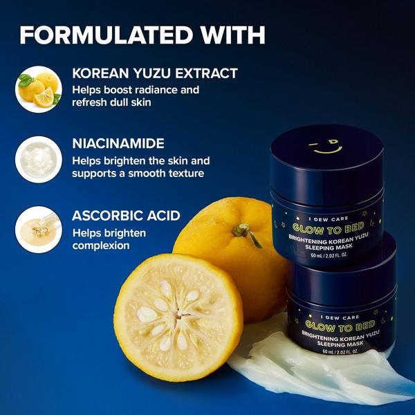 I Dew Care Glow To Bed Brightening Korean Yuzu Sleeping Mask #4
