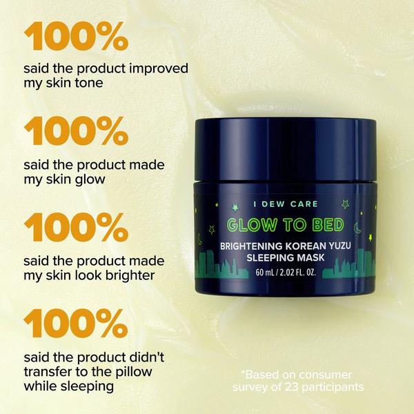 I Dew Care Glow To Bed Brightening Korean Yuzu Sleeping Mask #5