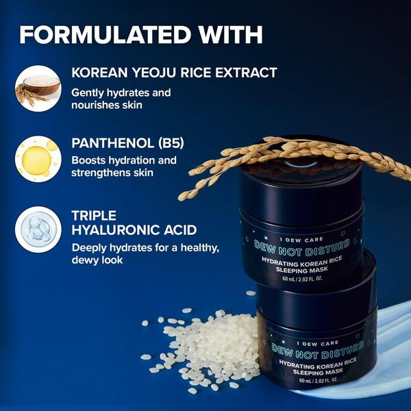 I Dew Care Dew Not Disturb Hydrating Korean Rice Sleeping Mask #4