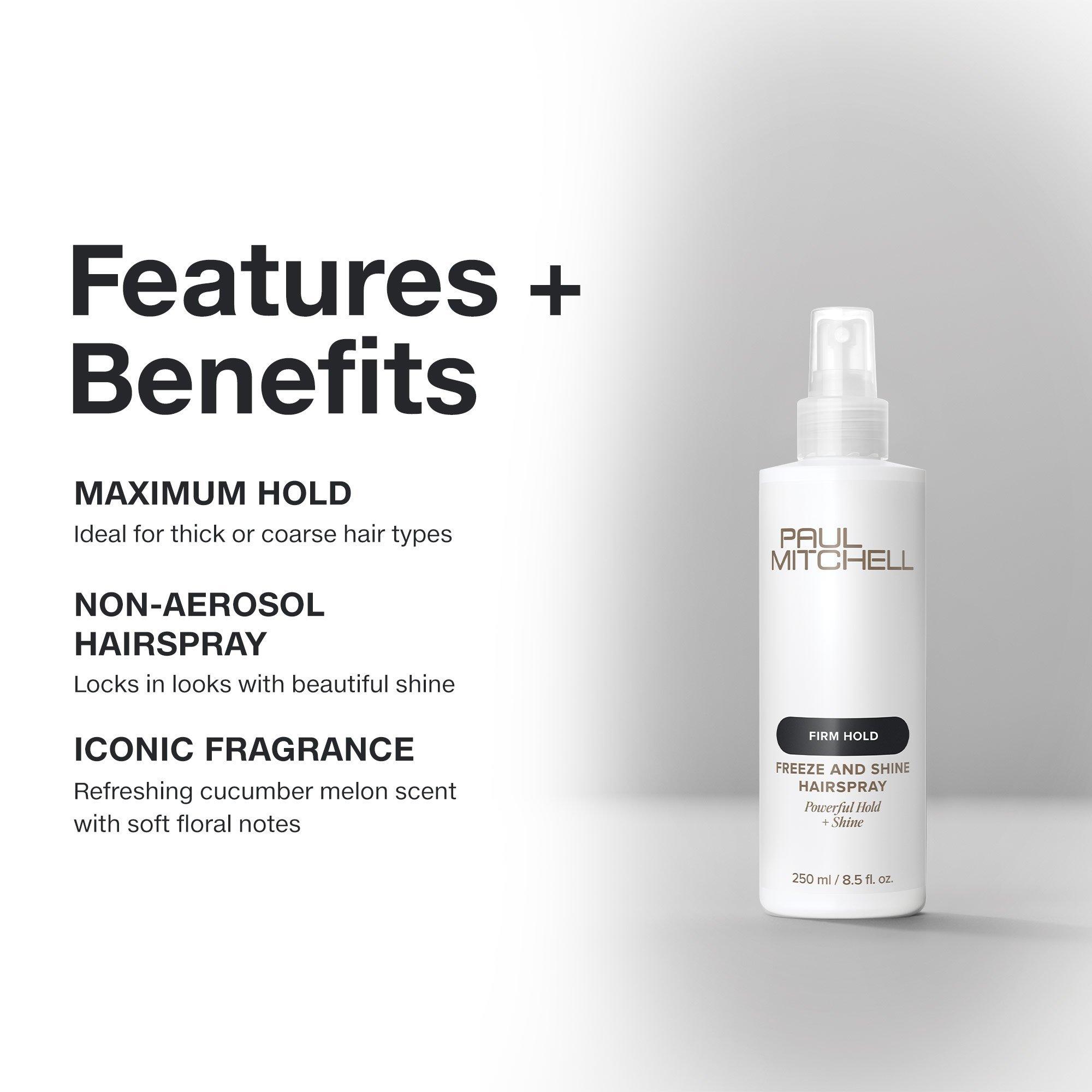 Paul Mitchell Freeze and Shine Hairspray - Thumbnail 3