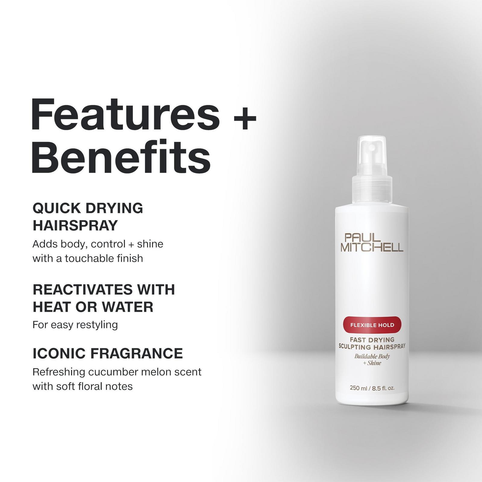 Fast Drying Sculpting Hairspray - 33.8 oz