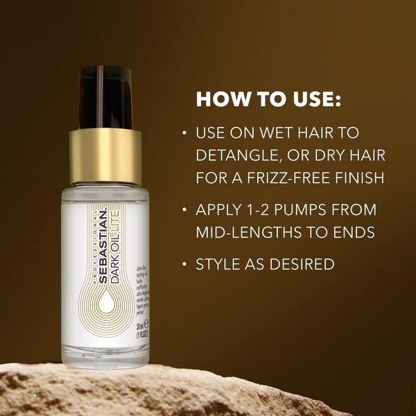 Sebastian Dark Oil Lite Travel Kit #5