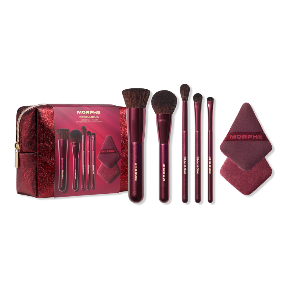 Morphe Rebellious 6-piece Brush & Tool Set