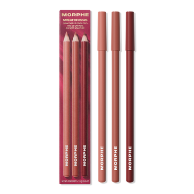 Morphe Mischievous Signature Lip Pencil Trio