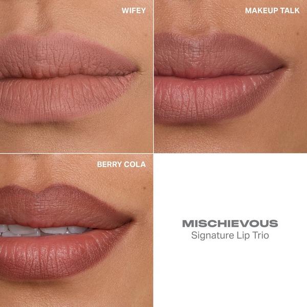 Morphe Mischievous Signature Lip Pencil Trio #4