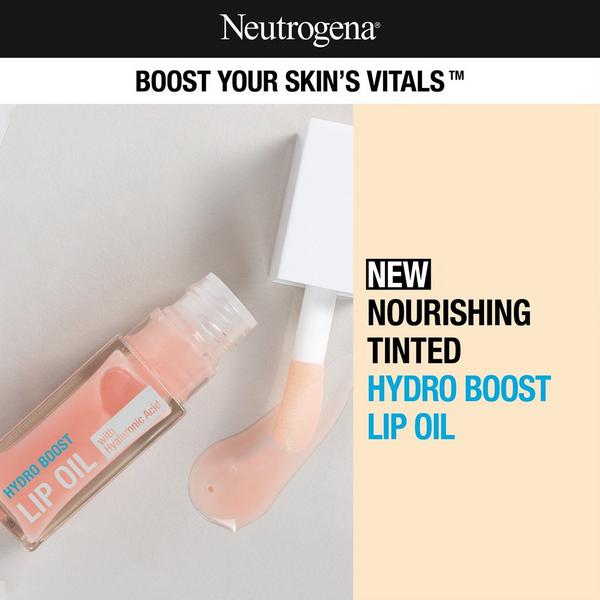 Neutrogena Light Pink Hydro Boost Tinted Plumping Lip Oil #4