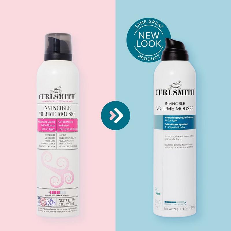 Curlsmith - Invincible Volume Moisturizing Gel to Mousse Styling
