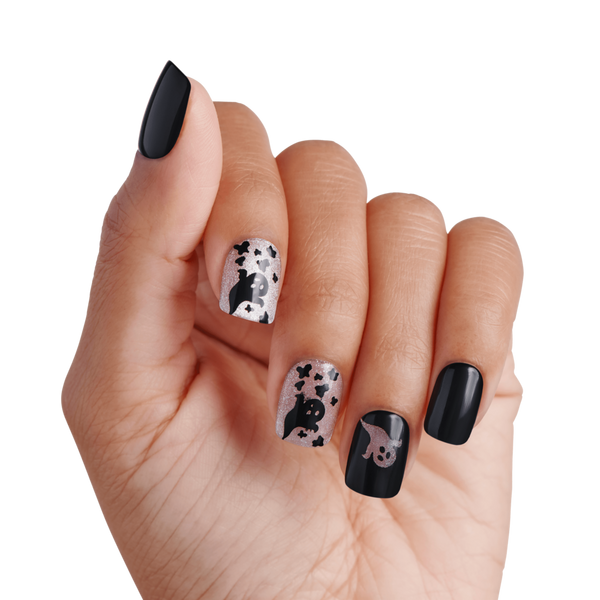 Kiss imPRESS Design Halloween Press On Nails - Coming Near #2