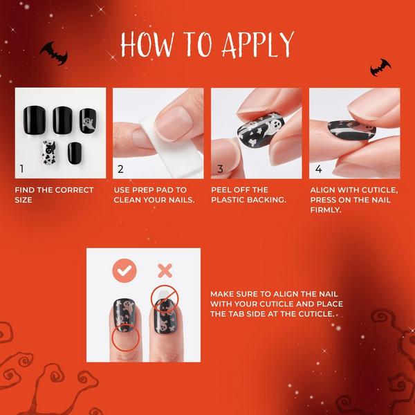 Kiss imPRESS Design Halloween Press On Nails - The Creeps #4