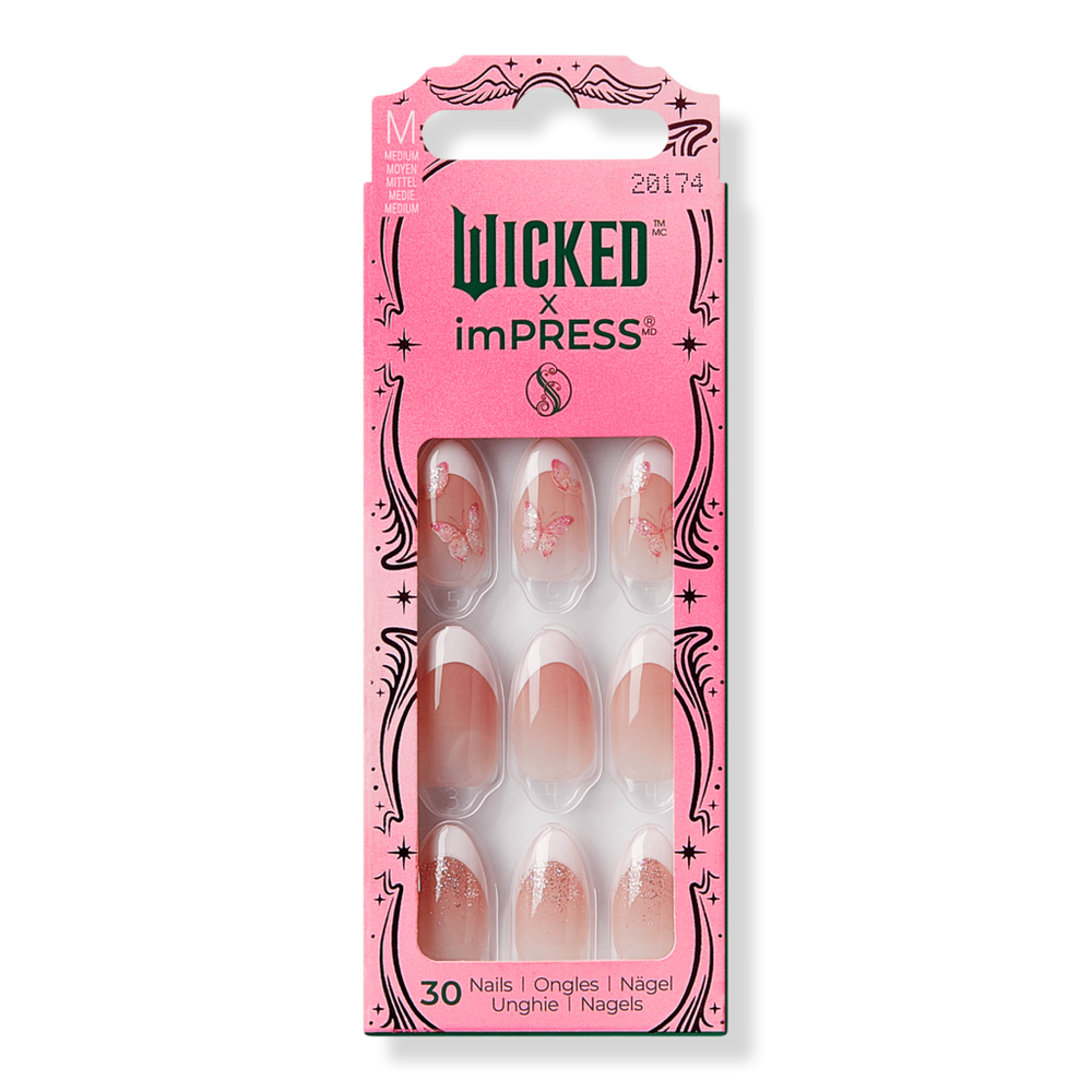 Kiss Wicked X Impress Press On Nails - Perfectly Pink