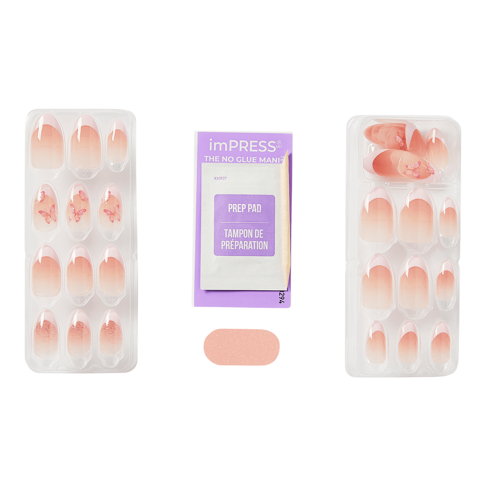 WICKED X imPRESS Press On Nails - Perfectly Pink