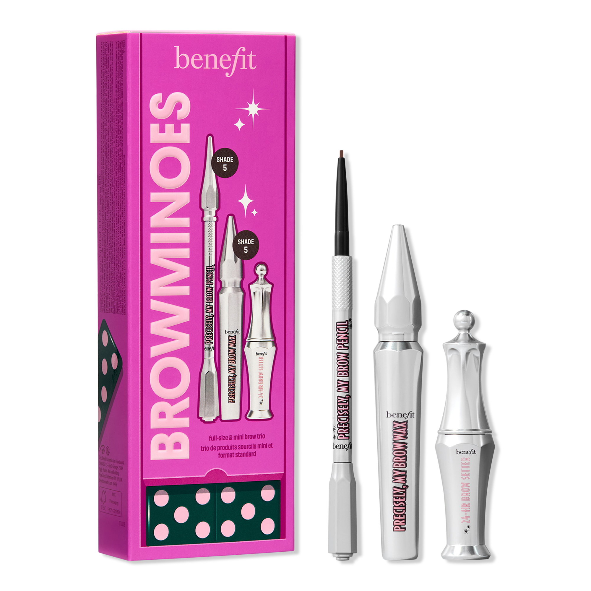 Benefit Cosmetics Browminoes Holiday Gift Trio with Brow Service Voucher #1