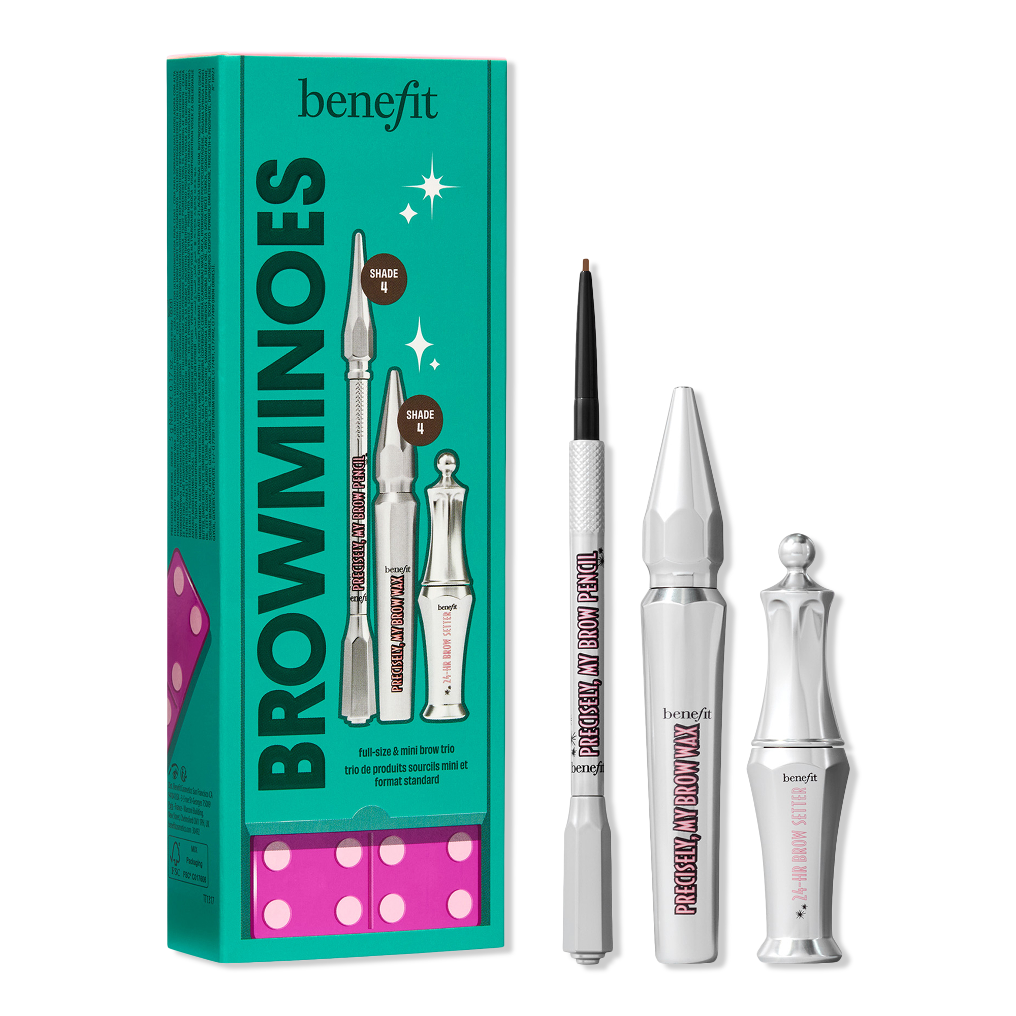 Benefit Cosmetics Browminoes Holiday Gift Trio with Brow Service Voucher #1