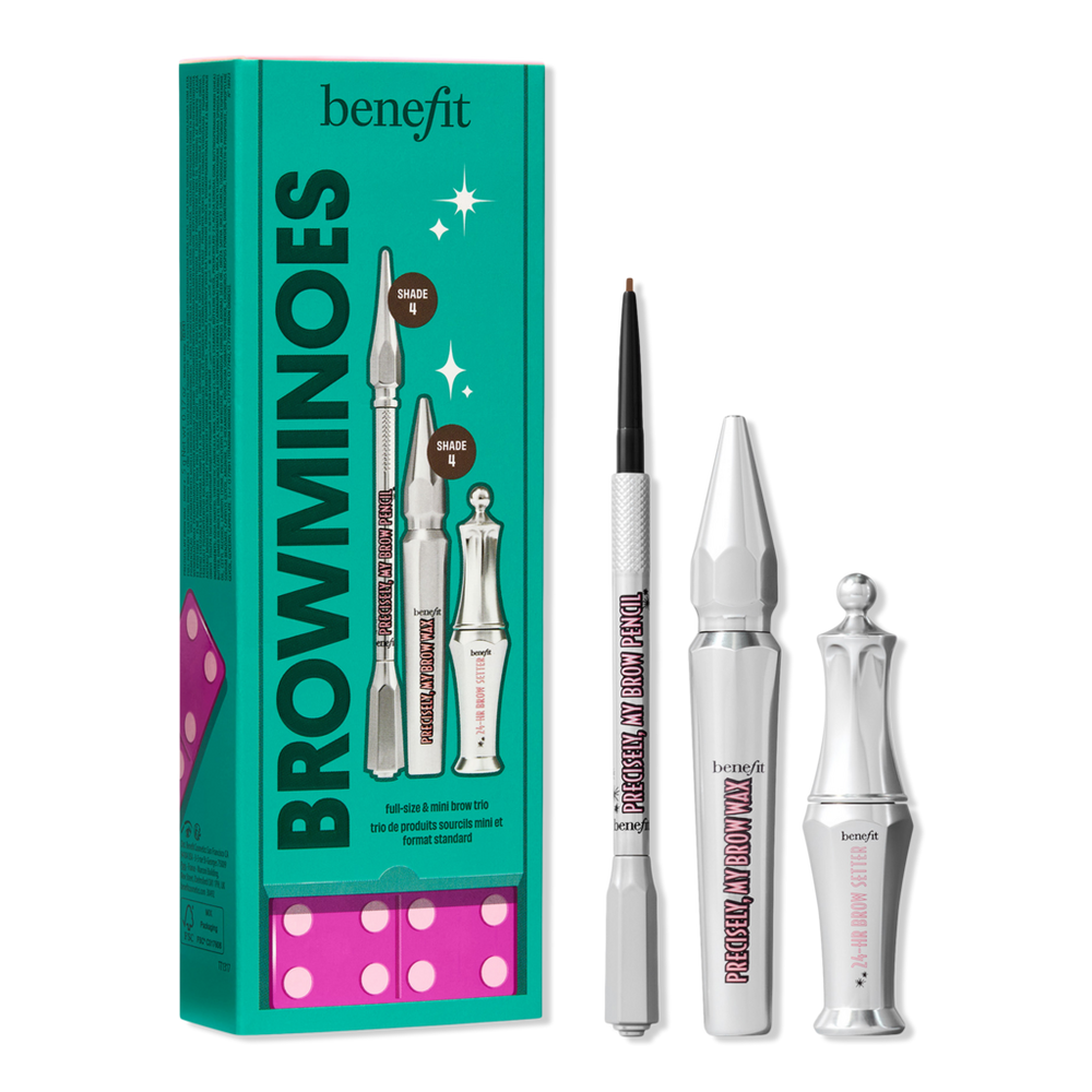 Benefit Cosmetics Browminoes Holiday Gift Trio With Brow Service Voucher - Shade 4