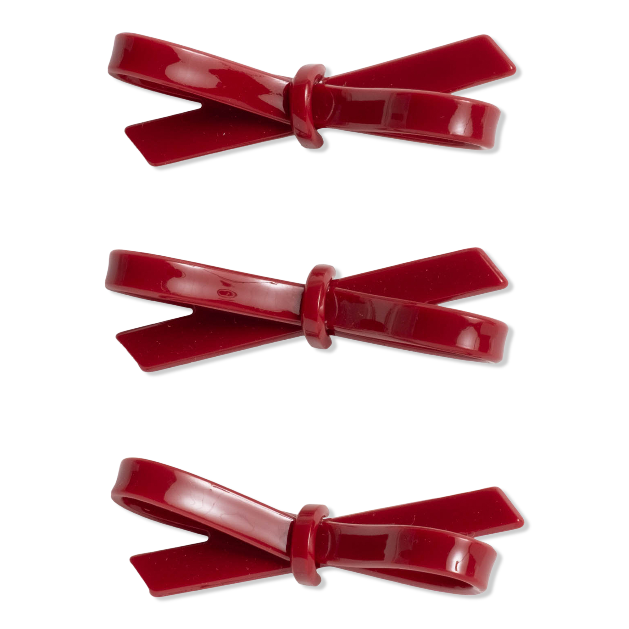 Wet Brush Iridescence Icon Bow Clips #1