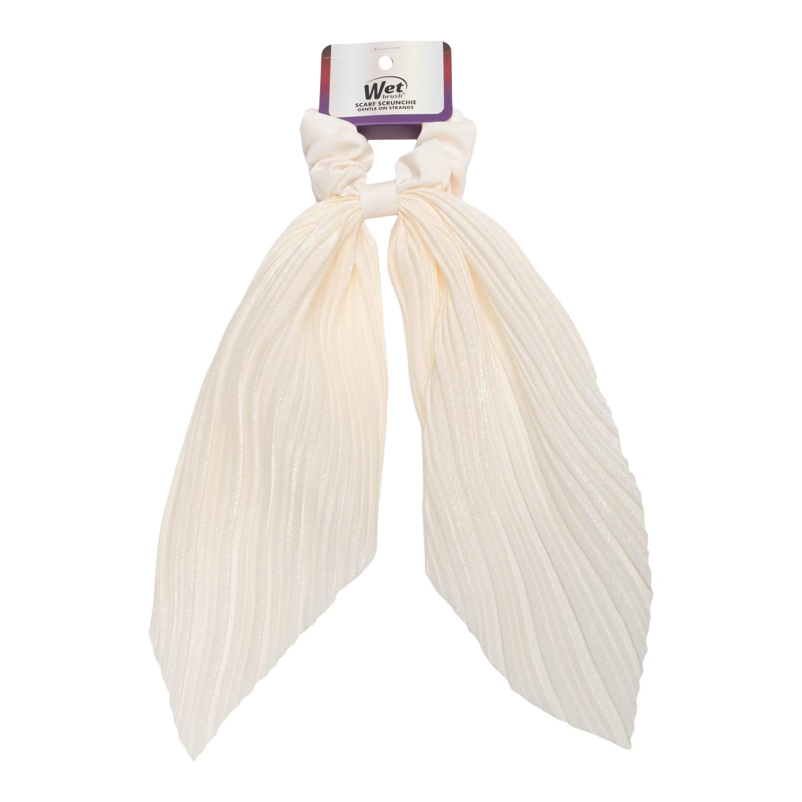 Iridescence Icon Scarf Scrunchie - Cream