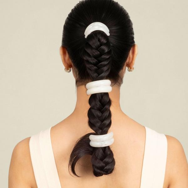Wet Brush Iridescence Icon Ponytail Cuff #3