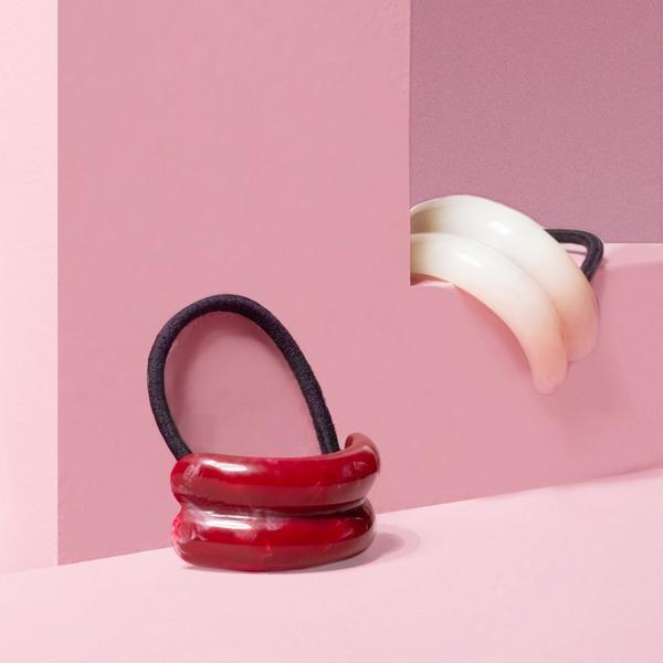 Wet Brush Iridescence Icon Ponytail Cuff #4