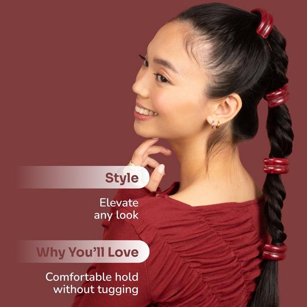 Wet Brush Iridescence Icon Ponytail Cuff #6