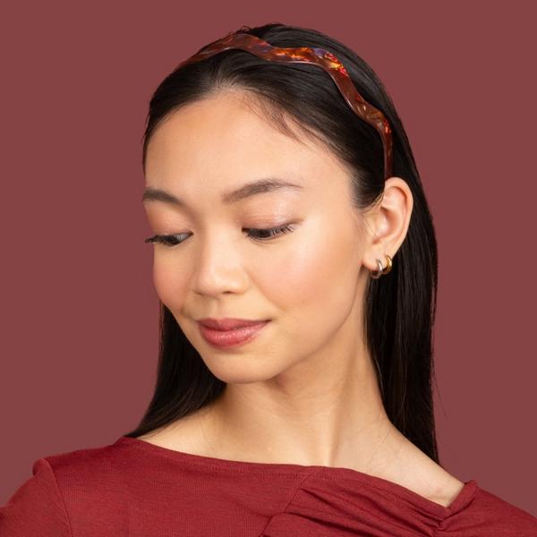 Wet Brush Iridescence Icon Acrylic Headband #3