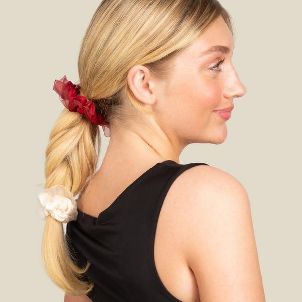 Wet Brush Iridescence Icon Organza Small Scrunchie 2ct #3