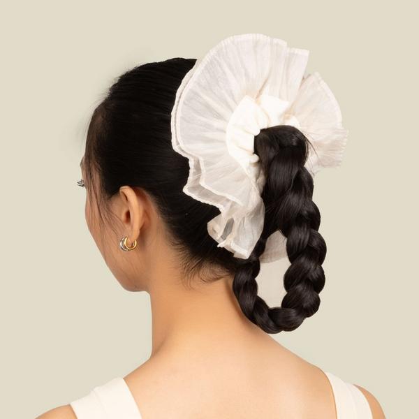 Wet Brush Iridescence Icon Flowy Large Scrunchie #3