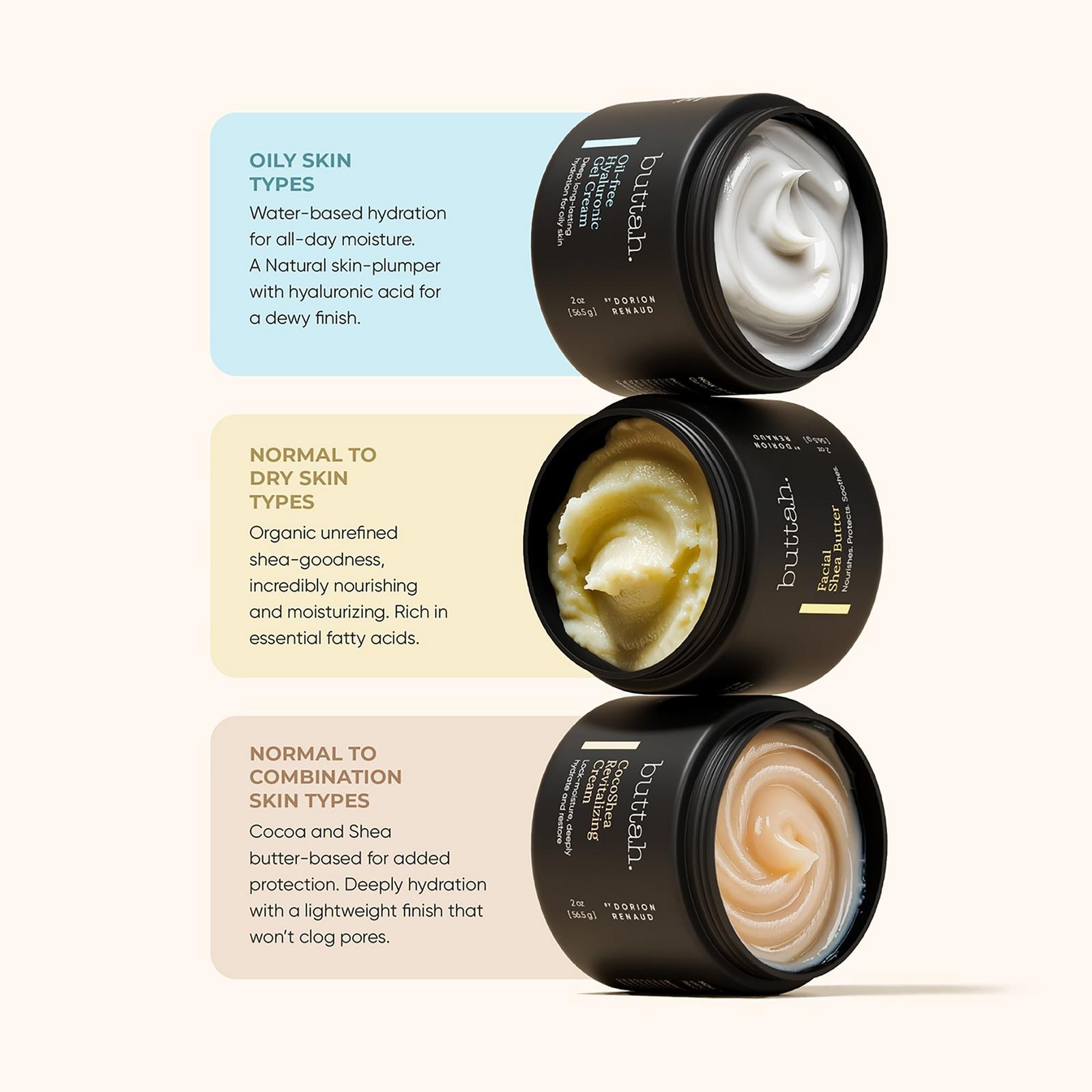 3 Piece Skin Transforming Set with Oil Free Hylaluronic Gel