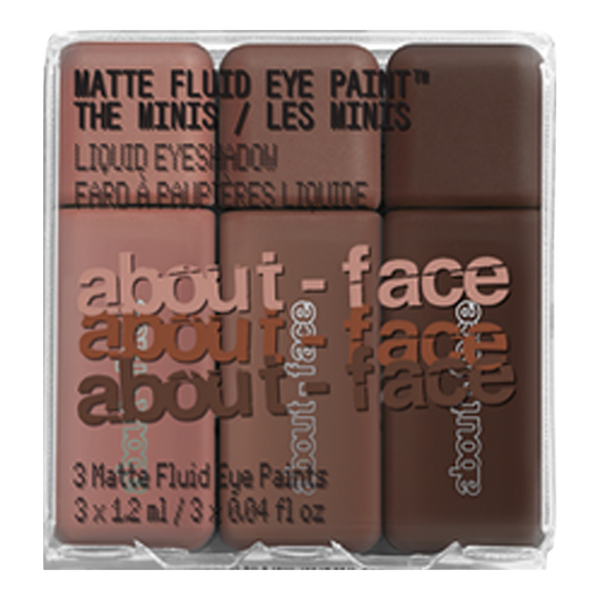 about-face Matte Fluid Eye Paint: The Minis - In The Buff #4