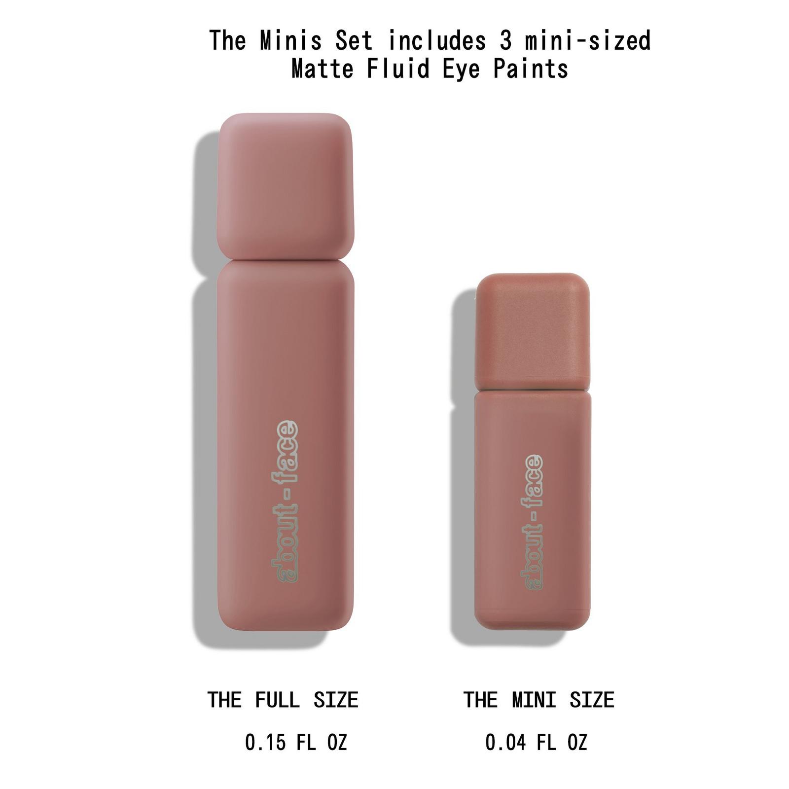 Matte Fluid Eye Paint: The Minis - In The Buff