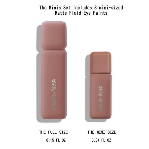 about-face Matte Fluid Eye Paint: The Minis - In The Buff #5