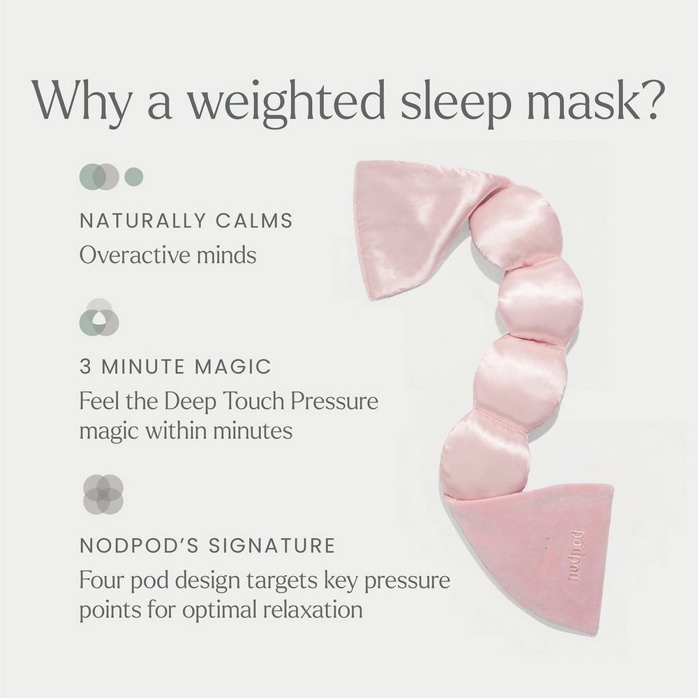 The Silk Weighted Blanket For Your Eyes