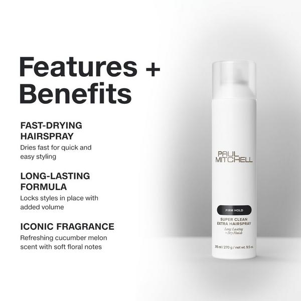 Paul Mitchell Travel Size Super Clean Extra Hairspray #3